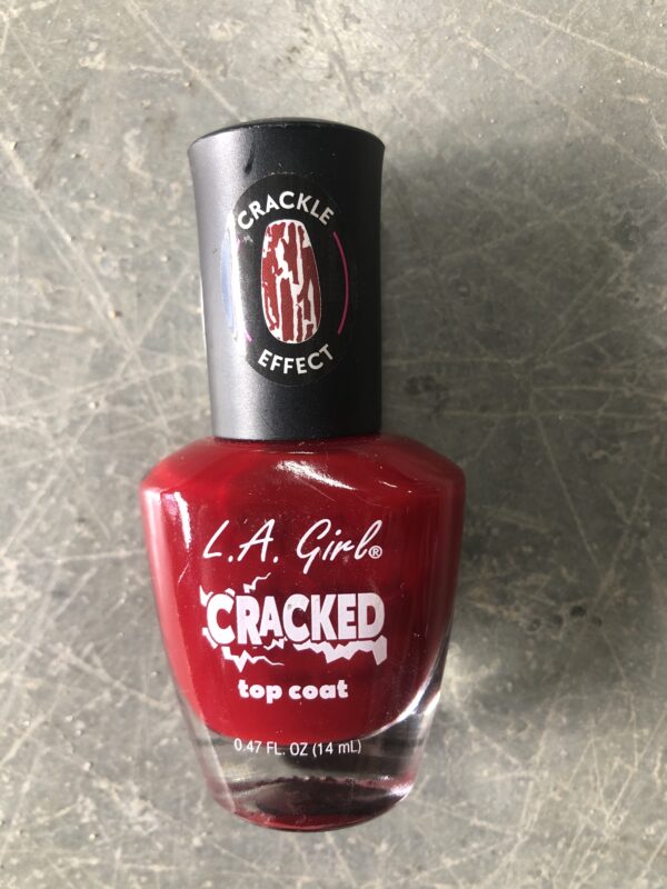 LA Girl cracked top coat - 884 red