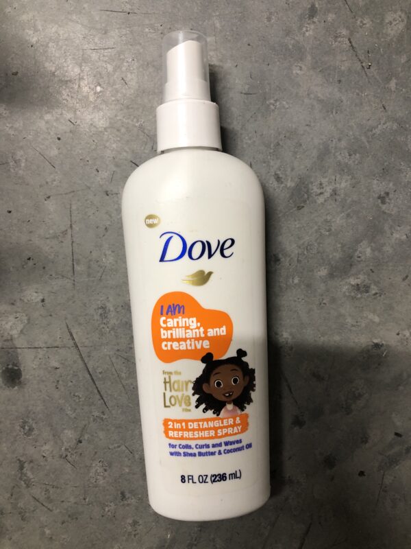 Dove kids hair love detangler spray