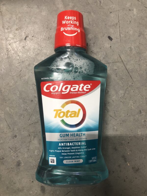 Colgate total gum health antibacterial mouthwash 16.9oz