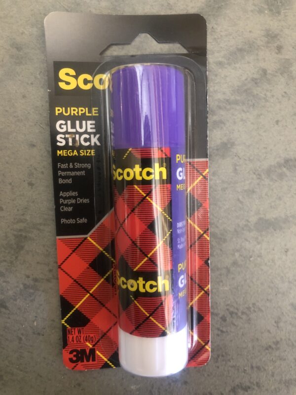 Scotch purple glue stick 1.4oz