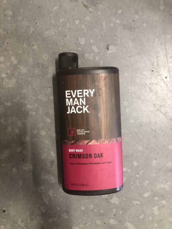 Every man jack crimson oak body wash 16.9oz