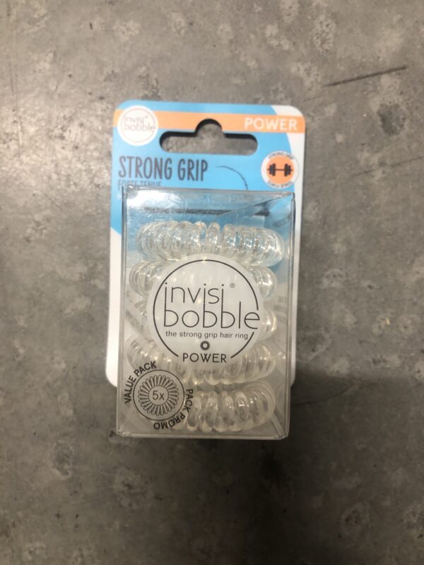 Invisibobble strong grip hair ring (clear)