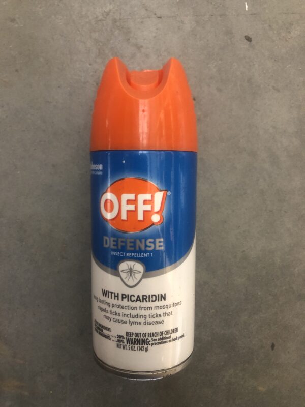 Off! Defense insect repellant with picardin mosquitos + ticks 5oz