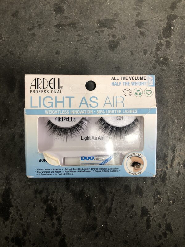 Ardell light as air 50% lighter lashes