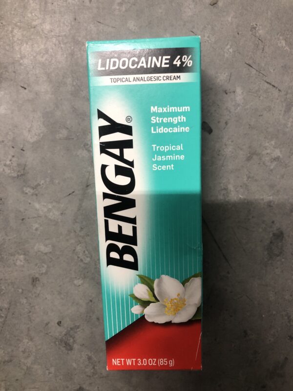 Bengay lidocaine topical analgesic cream