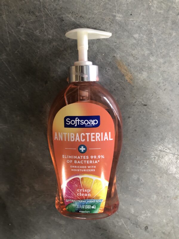 Soft soap antibacterial hand soap 11.25oz