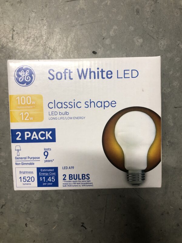 Soft white LED 100w 2 pack