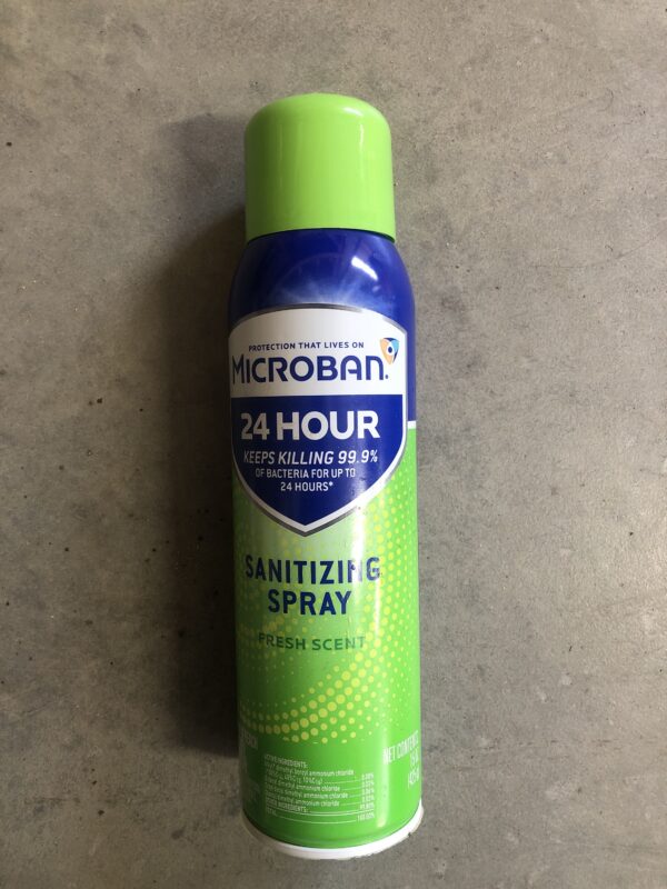 Microban sanitizing spray - fresh