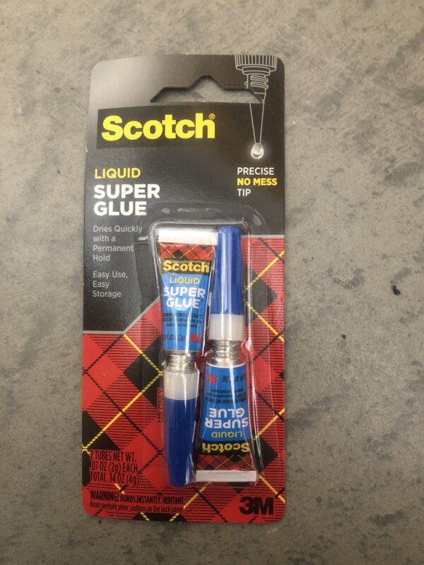 Scotch liquid super glue 0.14oz