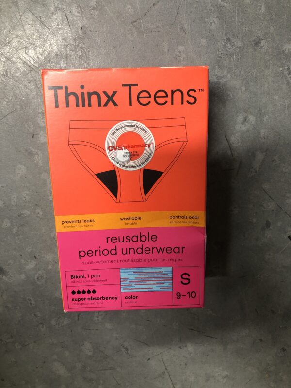 ThinxTeens period underwear super absorbency S 9-10