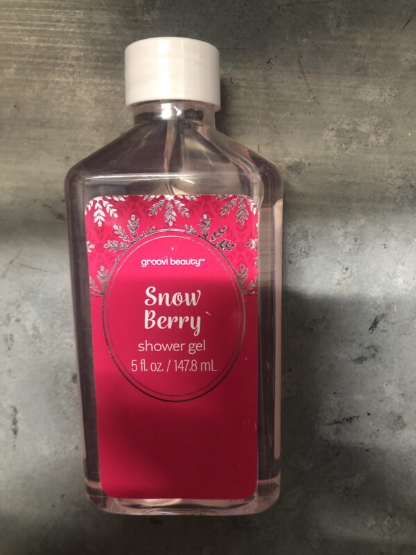 Groovi beauty shower gel - snow berry