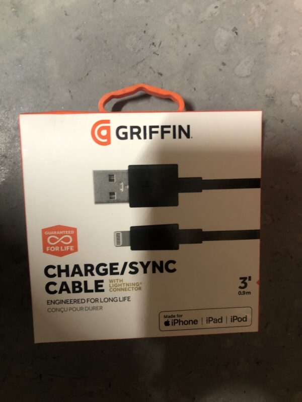 Griffin iPhone charger  3’