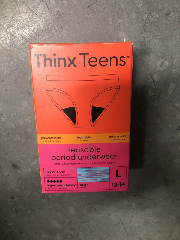 ThinxTeens period underwear super absorbency L 13-14