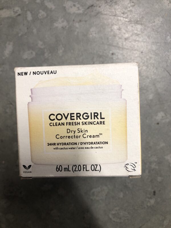 Covergirl clean fresh skincare dry skin cream 2oz