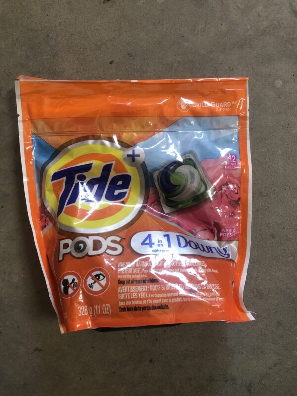 Tide pods 4in1 downh April fresh (12 pack)