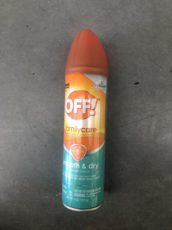 Off! Familycare smooth & dry 4oz