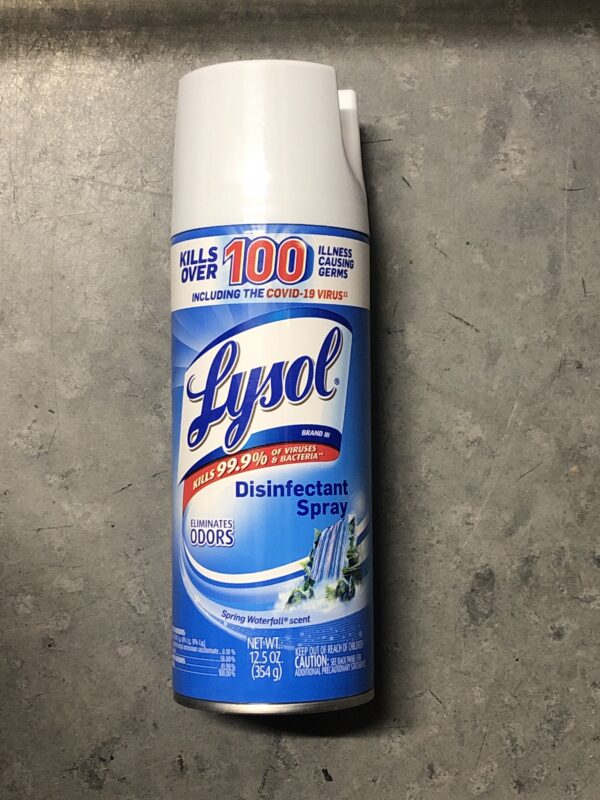 Lysol disinfectant spray 12.5oz