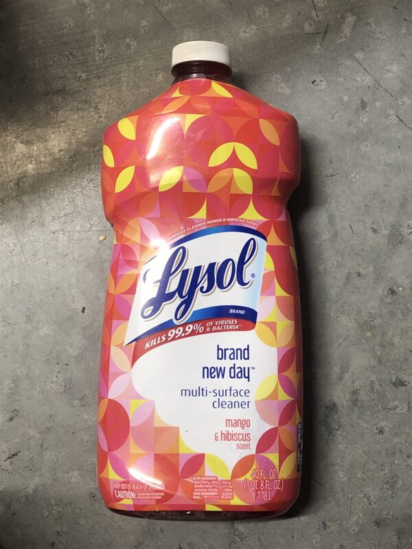 Lysol multi surface cleaner mango + hibiscus 40oz