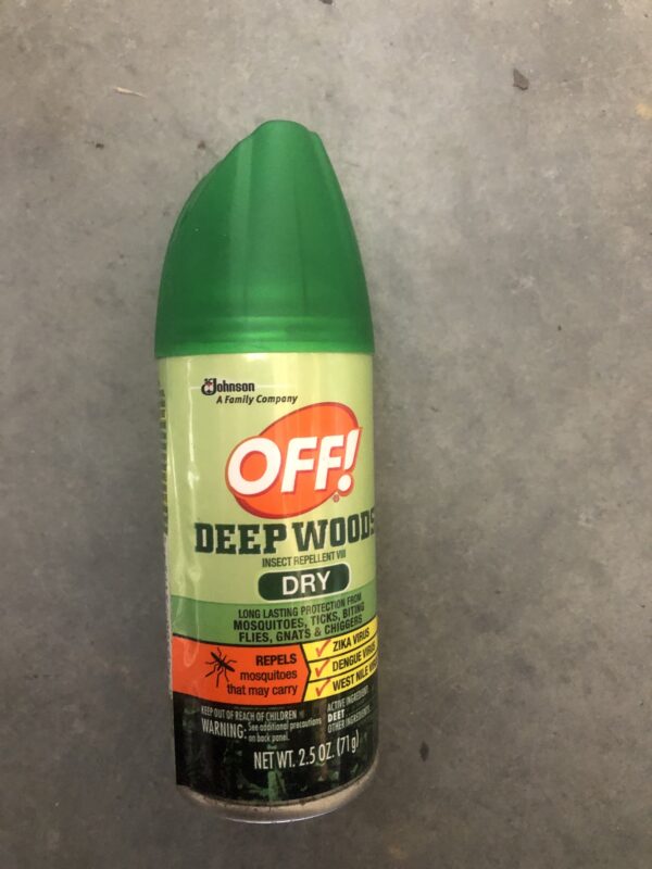 Off! Deep woods insect repellant dry 2.5oz