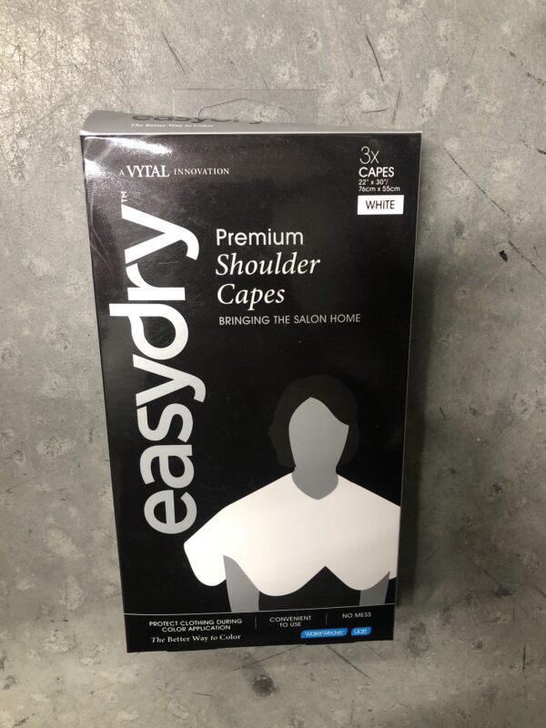 Easydry premium shoulder capes 3ct