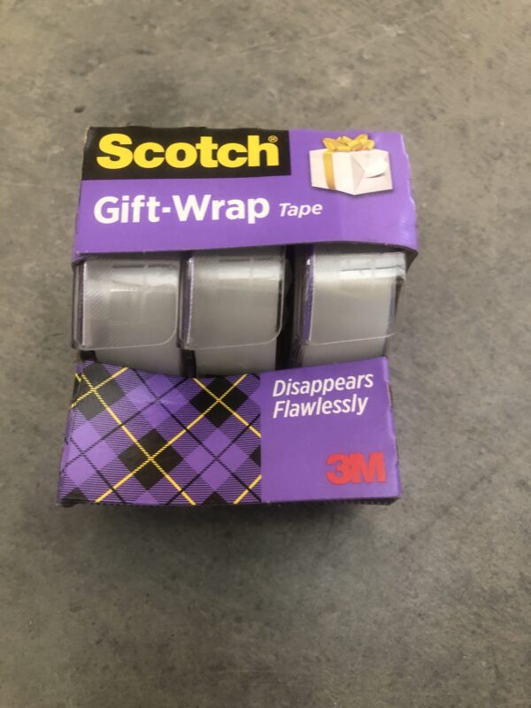 Scotch gift wrap tape 3pack