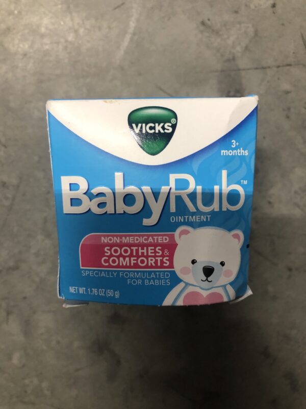 Vicks babyrub 1.76oz