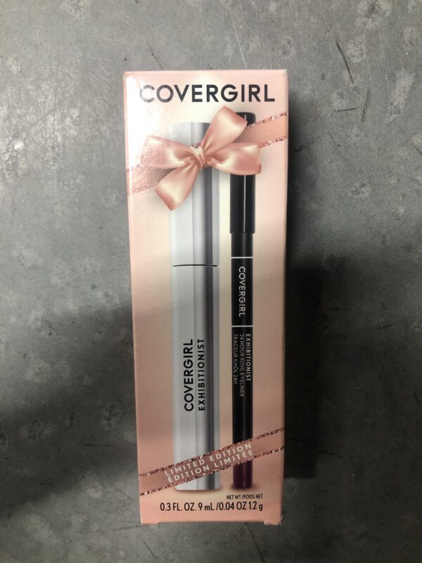 Covergirl exhibitionist mascara + kohl liner