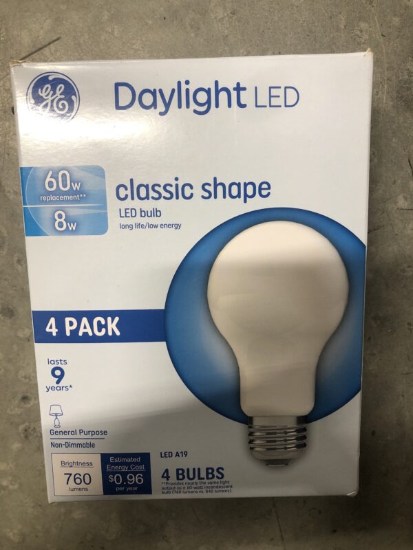 Daylight LED 60w 4 pack