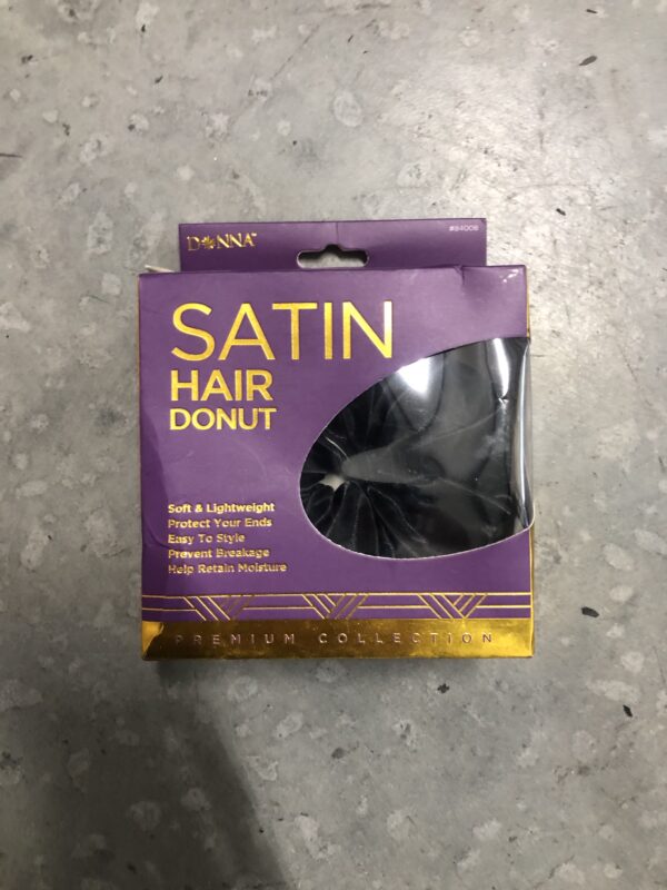 Donna satin hair donut