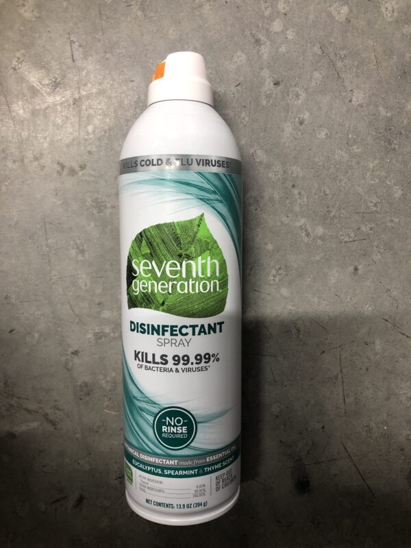 Seventh generation disinfectant spray 13.9oz