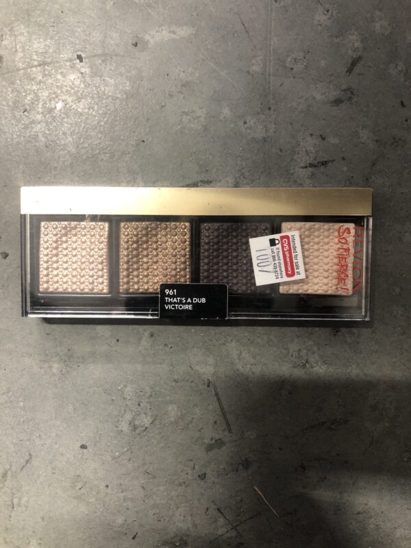 Revlon eyeshadow palette 961 that’s a dub