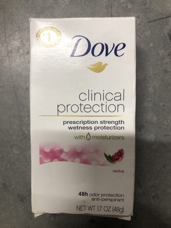 Dove clinical protection antiperspirant