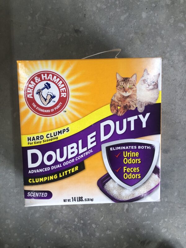 Arm & Hammer Double Duty cat litter 14 lbs