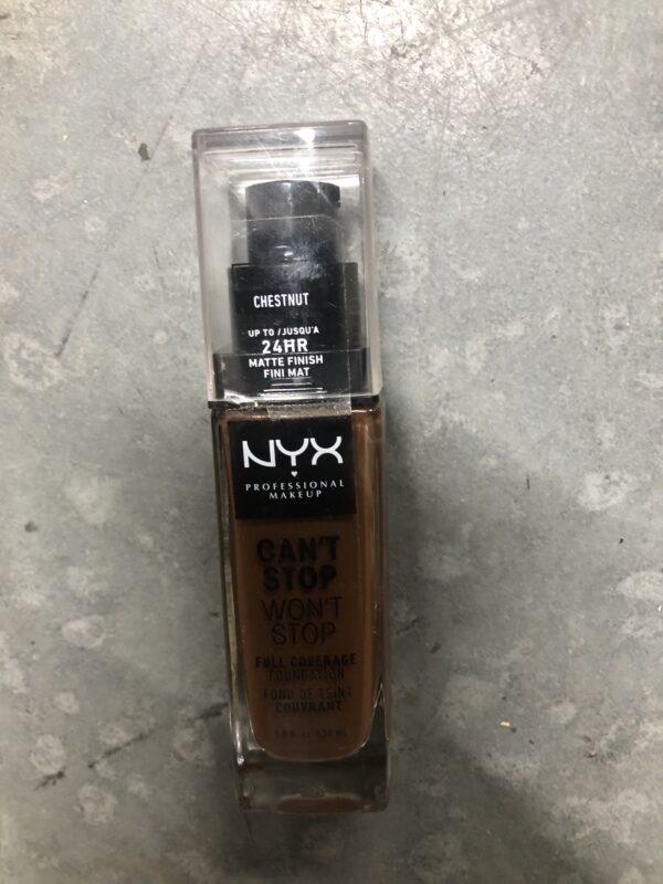 NYX Cant stop wont stop foundation - chestnut