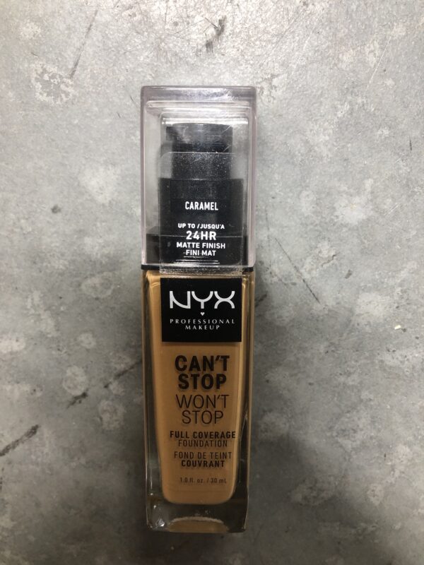 NYX Cant stop wont stop foundation - caramel